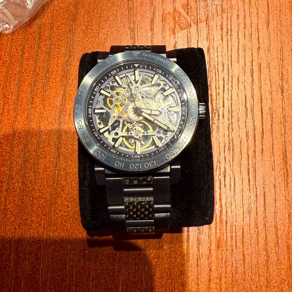 Men's Michael Kors Greer Skeleton Automatic Watch MK9036